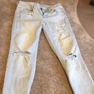 American eagle loose skinny jeans